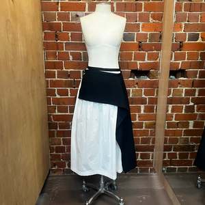 COMME DES GARÇONS 1998 wool and cotton skirt