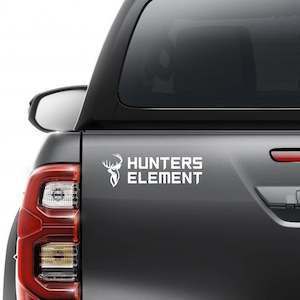Unclassified: Hunters Element Decal Sticker