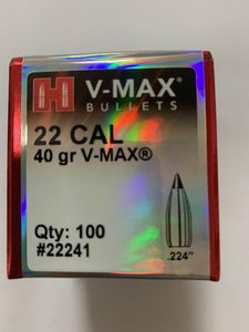 Products: Hornady 22 Cal 40gr V-Max Qty 100 22241 - Hunt Nz