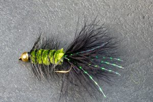 Black Olive Bugger - Kiwi Fly Fishing