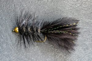 Flies - Kiwi Fly Fishing: Black Wooly Bugger - Kiwi Fly Fishing