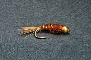 Flies - Kiwi Fly Fishing: Brown BH Nymph - Kiwi Fly Fishing