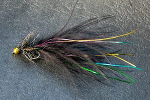 Flies - Kiwi Fly Fishing: Black Magoo - Kiwi Fly Fishing