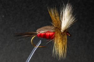 Red Humpy - Kiwi Fly Fishing