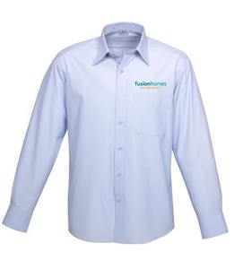 Fusion Homes Uniform: FUSION HOMES MEN'S L/S AMBASSADOR SHIRT