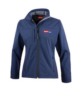 Super Liquor Womens Uniform: LADIES RESULT SOFTSHELL JACKET