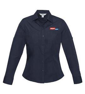 Super Liquor Womens Uniform: LADIES LONG SLEEVE BONDI SHIRT