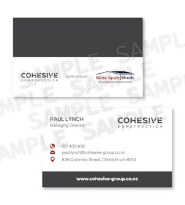 Cohesive Business Cards (250 Units)