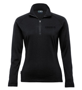 COHESIVE LADIES 1/4 ZIP MERINO PULLOVER