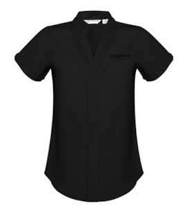 Cohesive Construction Ladies Uniform: COHESIVE LADIES MADISON SHORT SLEEVE BLOUSE