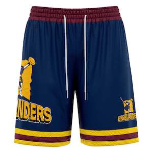 Apparel: Highlanders Mens "Hoops" Basketball Shorts