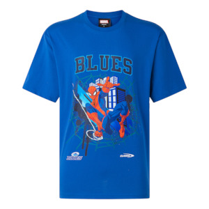 Blues: Blues Mens Spider-Man Cotton Tee