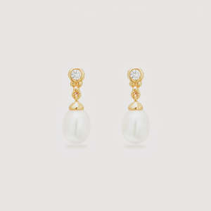 Homeware: Lunar Light Stud Earrings