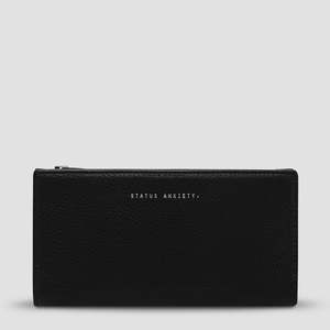 Status Anxiety: Old Flame Wallet - Black