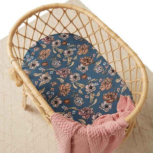 Bedding: Bassinet Sheet Belle