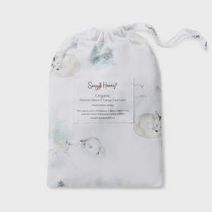 Bedding: Arctic Bassinet Sheet