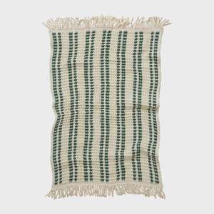 Kitchen: Lucien Waffle Hand Towel - Forest
