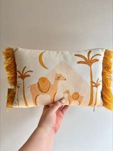 Cushions: Golden Camel Cushion