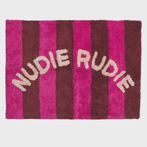 Bathroom: Zelia Nudie Rudie Bath Mat- Bougainvillea