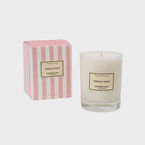 George Edi: 310g Candle French Pear