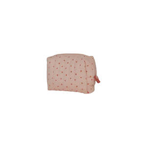 Olli Ella: Quilted Toiletries Bag - Strawberry
