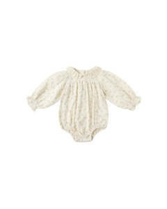 Quincy Mae: Callie Romper - Golden Floral