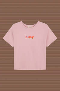 Back In Stock: Busy Tee - Sunset Pink