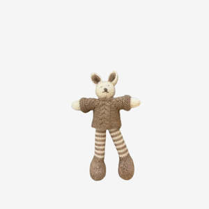 Back In Stock: Wendy's Handknitted Mouse Boy - Tan