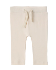 Susukoshi: Organice Drawstring Legging-Eggshell