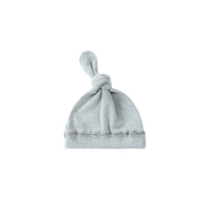 Organic Knotted Hat-Dew Speckled