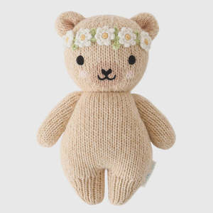 Baby Honey Bear - Ivory Floral