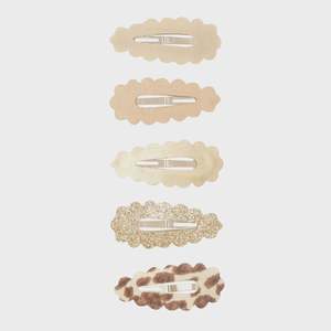 Mimi Lula: Leopard Scalloped Mini Clic Clacs