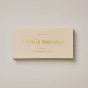 Gentle Habits: Connect This is Incense