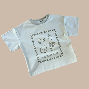 Bobby G: More Snacks Please Tee - Apple