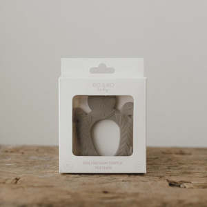 Bo Ko: Polynesian Turtle Teether Olive