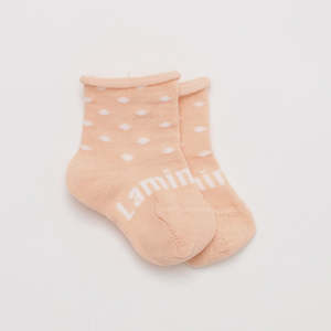 Merino Wool Crew Socks Lychee