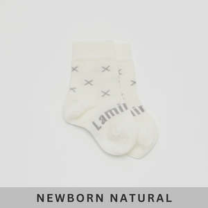 Merino Wool Crew Socks Fox
