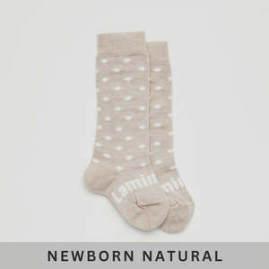 Lamington: Merino Wool Knee High Socks Truffle