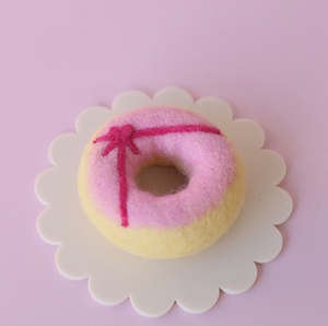 Junimoon: Christmas Donut Wrapped Up Pink