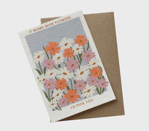 Flower Market Blooming Card