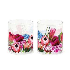 Nel Lusso: Botanic Blooms Set of 4 Glasses