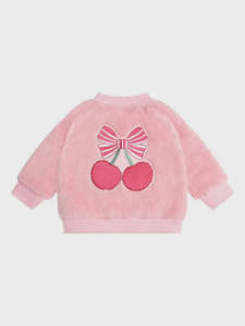 Huxbaby: Cherry Pie Fur Jacket