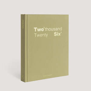 Made Of Tomorrow: 2026 Grand Daily Diary - Matcha