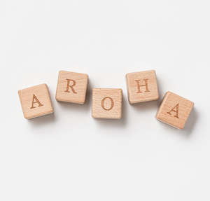 Over The Dandelions: Aroha Wooden Block Set