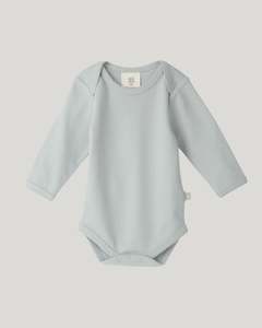 Babu: Long Sleeve Bodysuit - Sky
