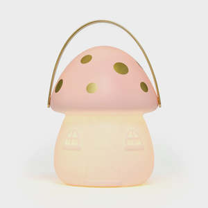 Little Belle: Mini Fairy Carry Lantern Pink/Gold