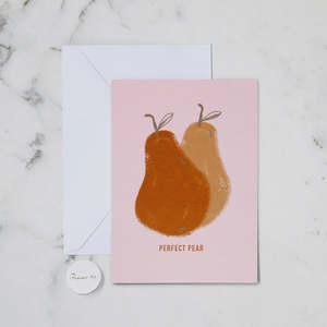 Papier Hq: Perfect Pear Greeting Card