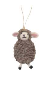 Pashom Christmas Decoration - Sheep Natural