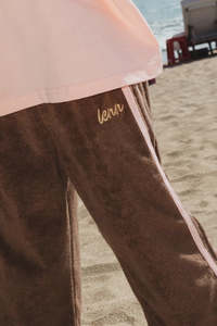 Weekend Terry Pant Choc