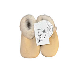 Lambskin Booties Cream Nappa
